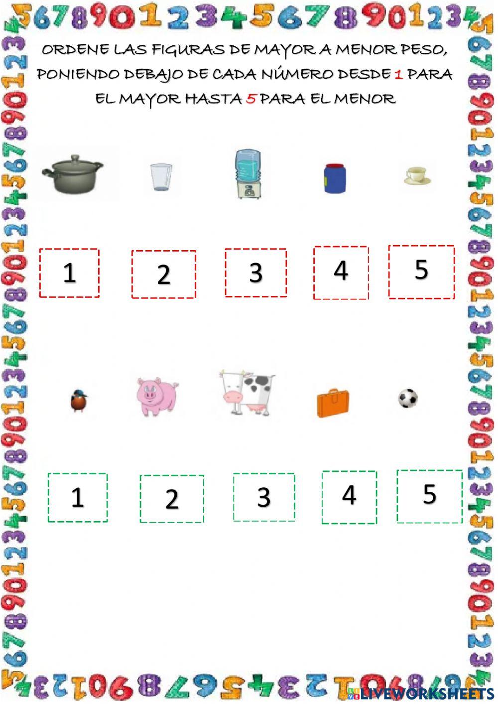 Actividades interactivas