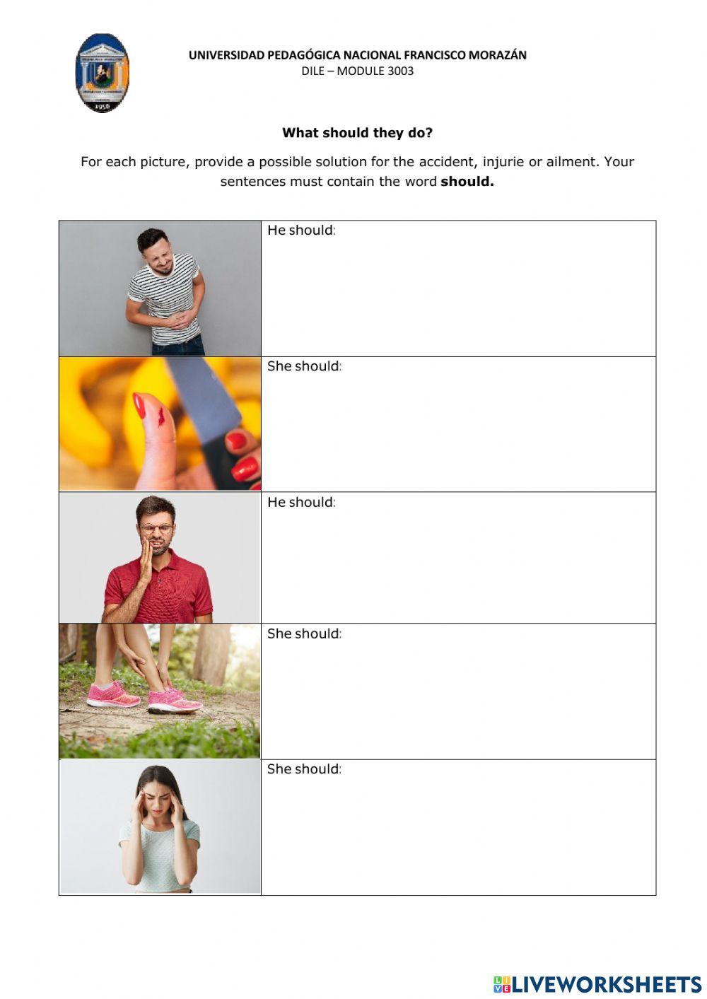 What should they do?