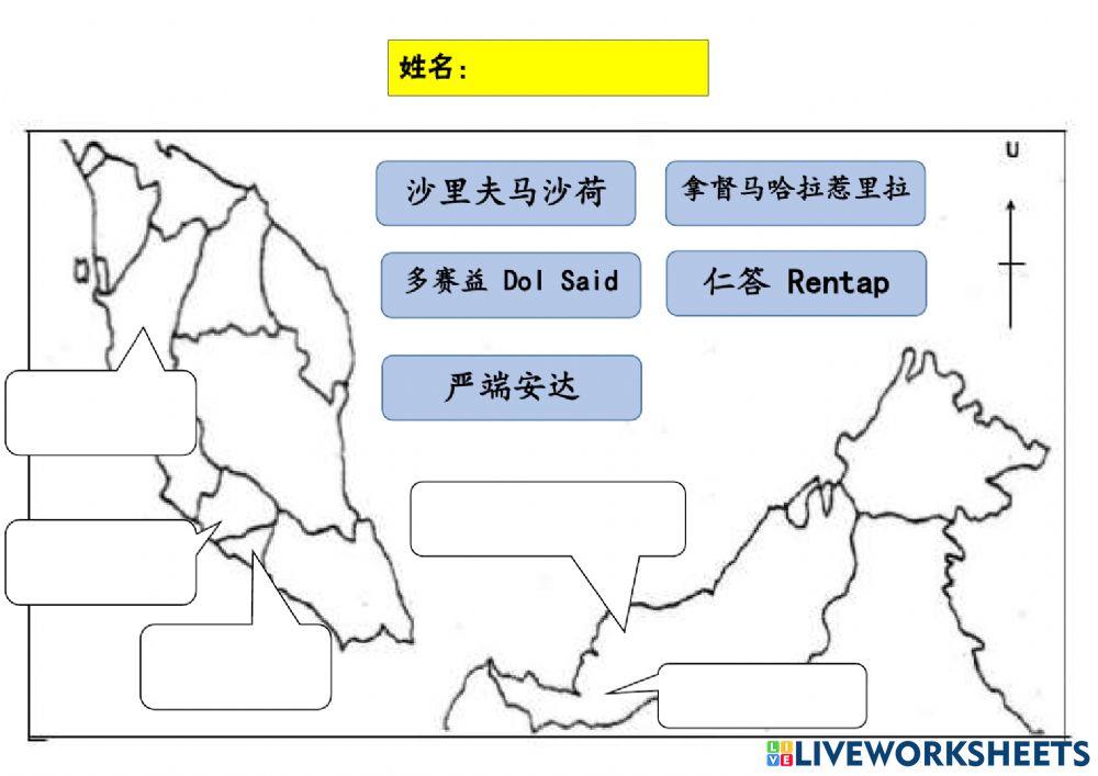 五年级历史单元五 ----地方领袖的起义与战争