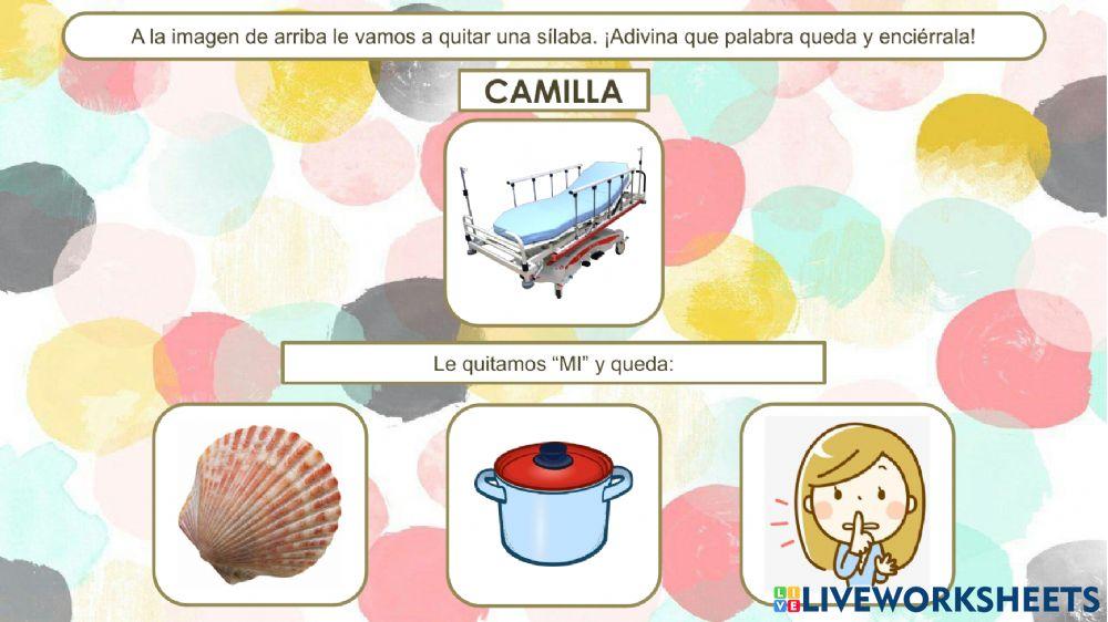 Actividad de Conciencia Fonológica