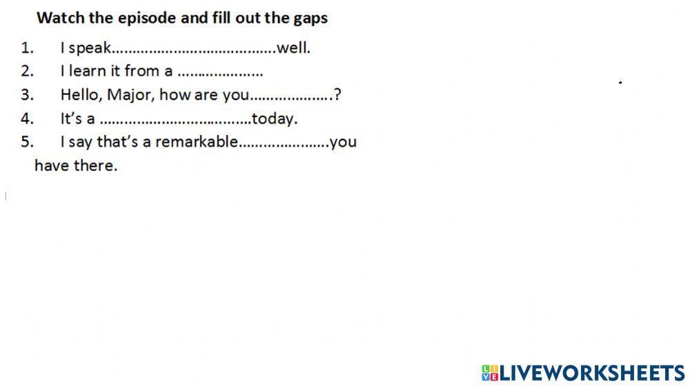 Fawty hotel reception video