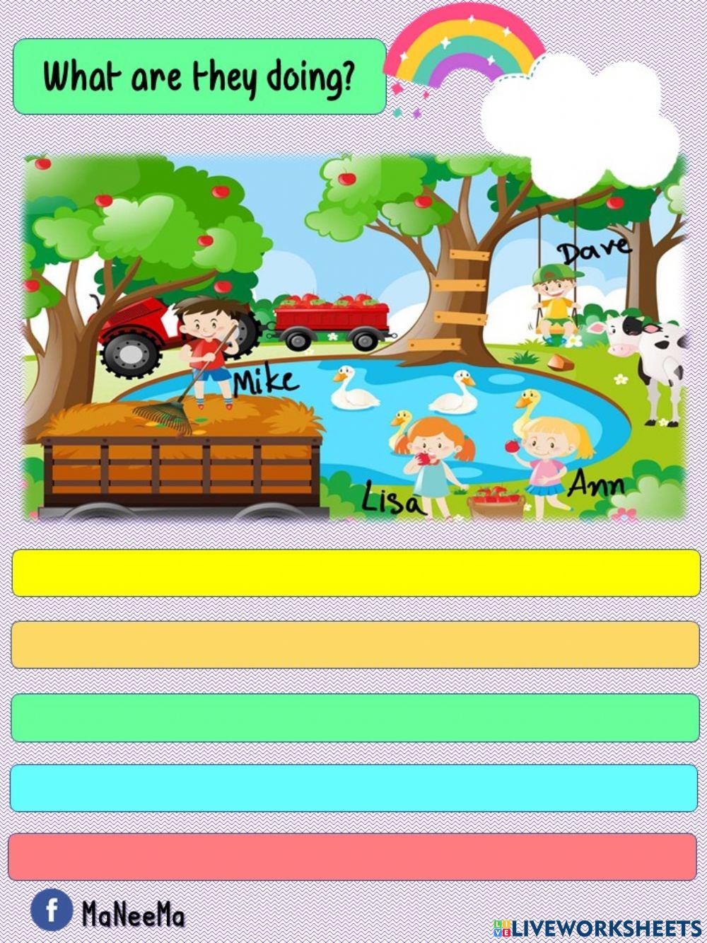 What are they doing?  1st picture