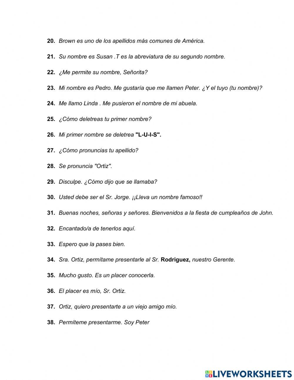 Communication 1 speaking