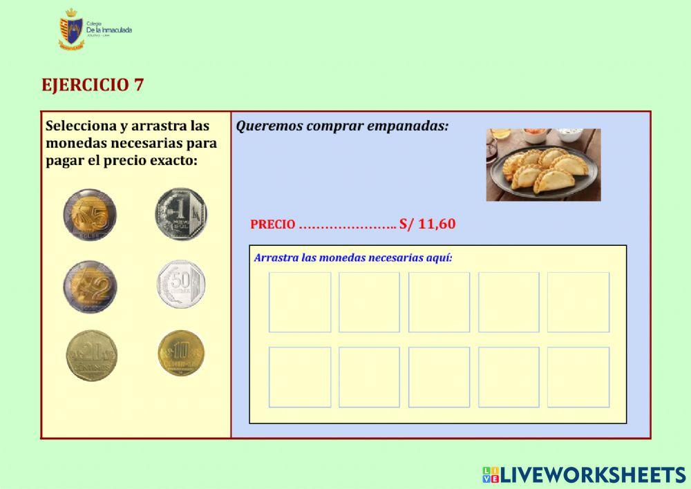 Dinero - Pago exacto