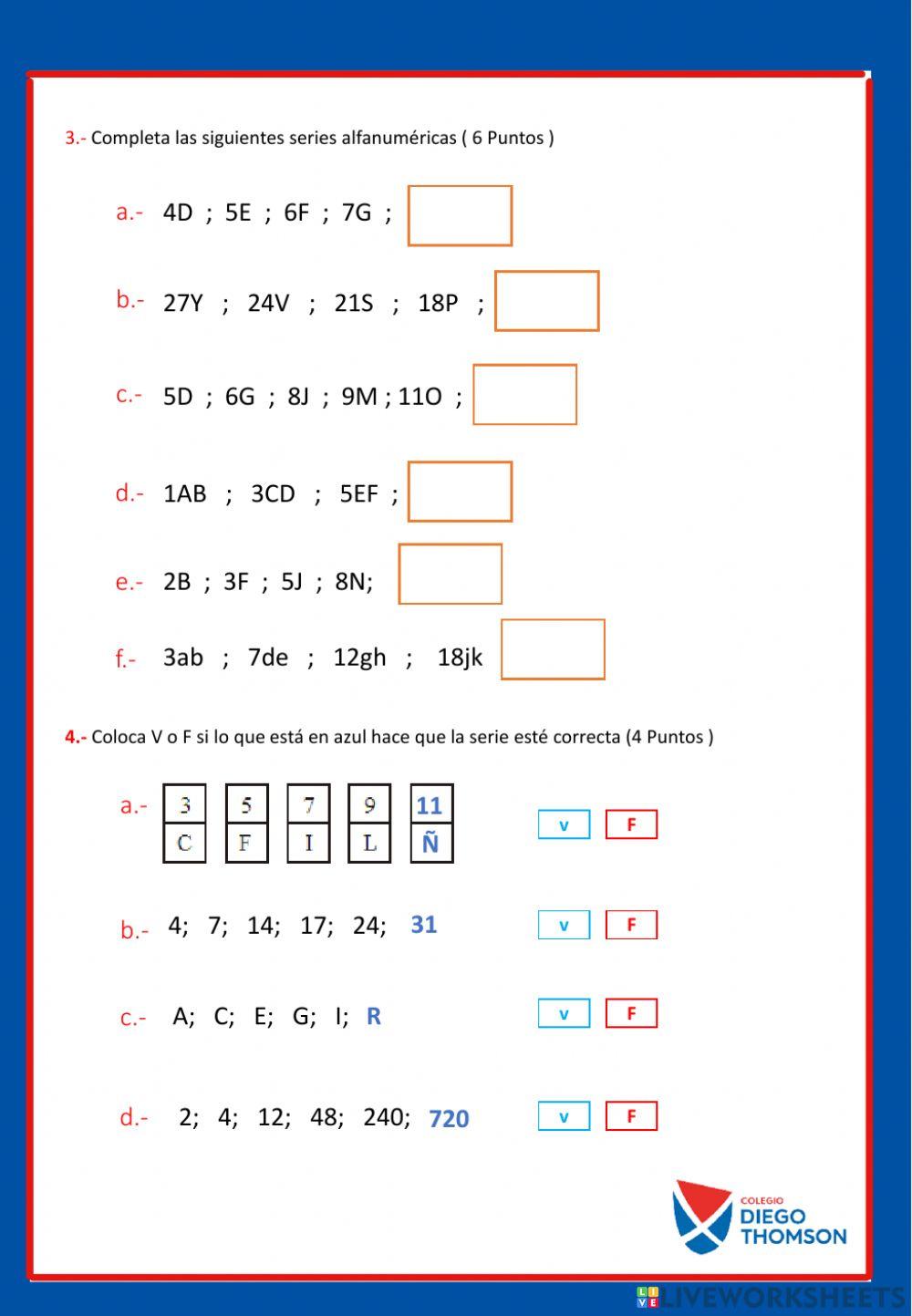 Examen junio 4to RM - 2