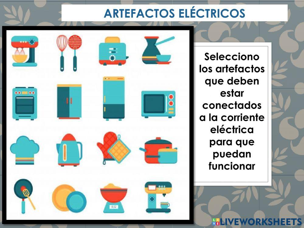 Artefactos eléctricos