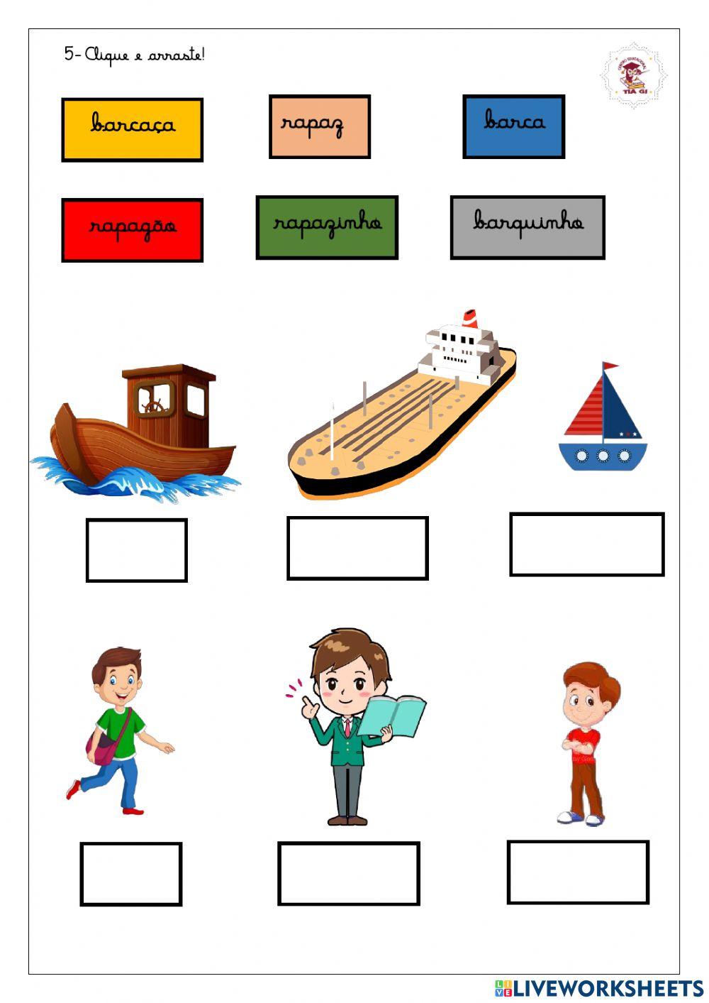 Aumentativo e Diminutivo