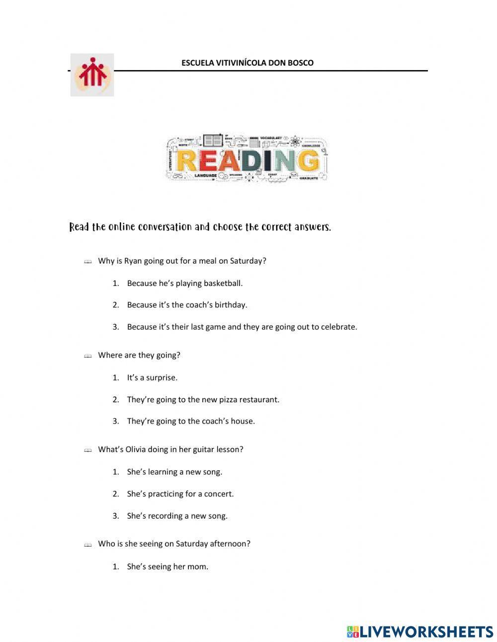 Present Progressive for future