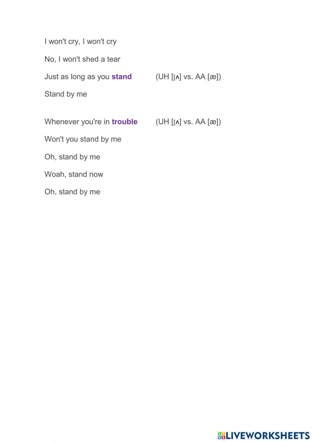 Pronunciation practice