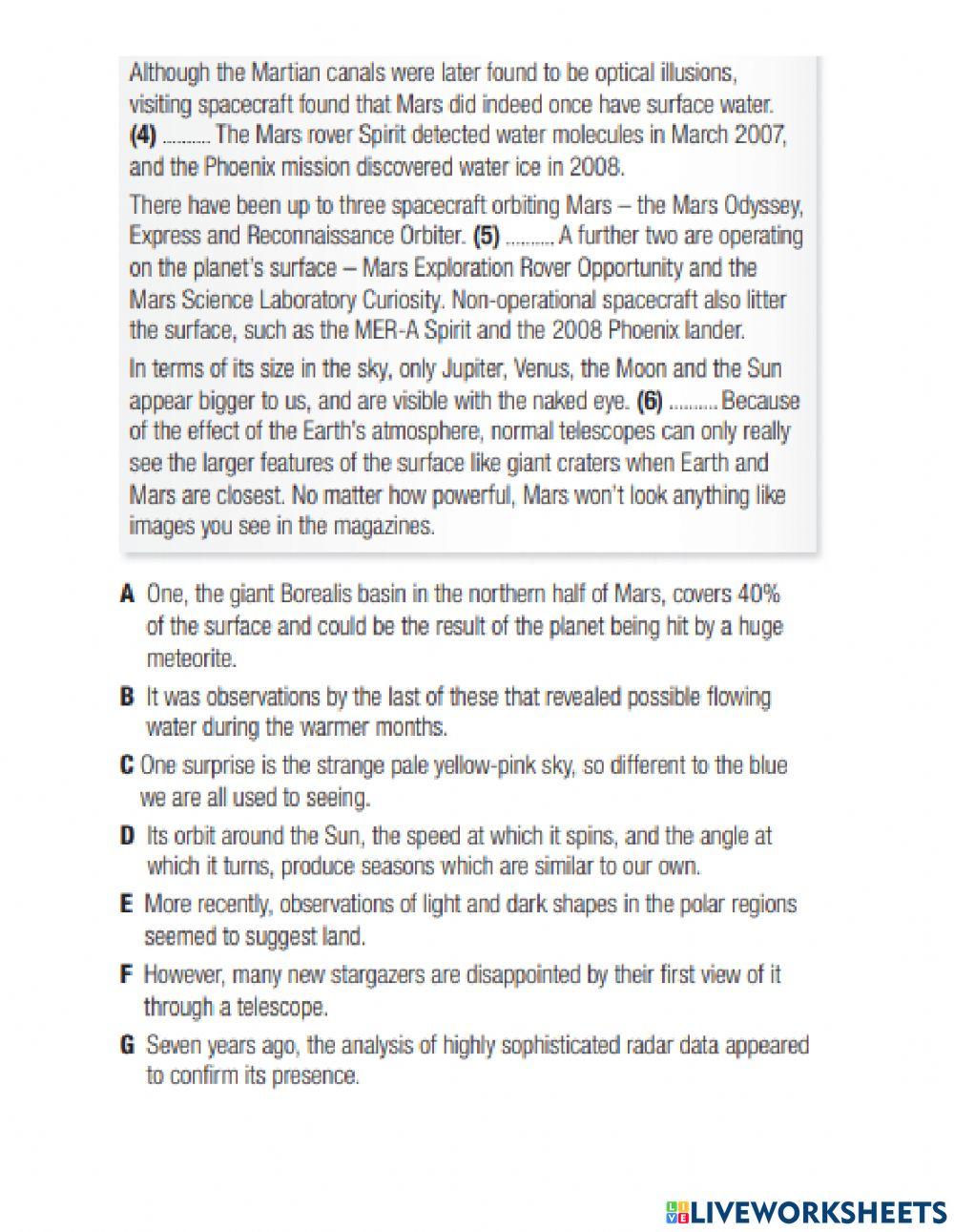 Reading Practice FCE