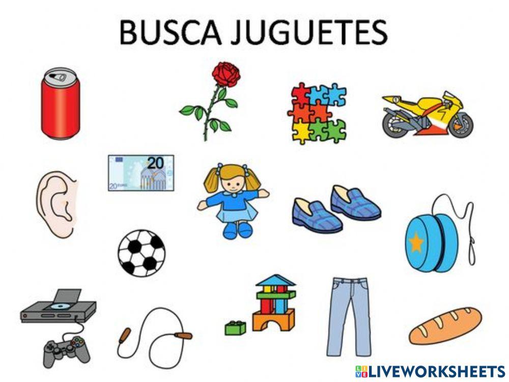 Busca jugetes