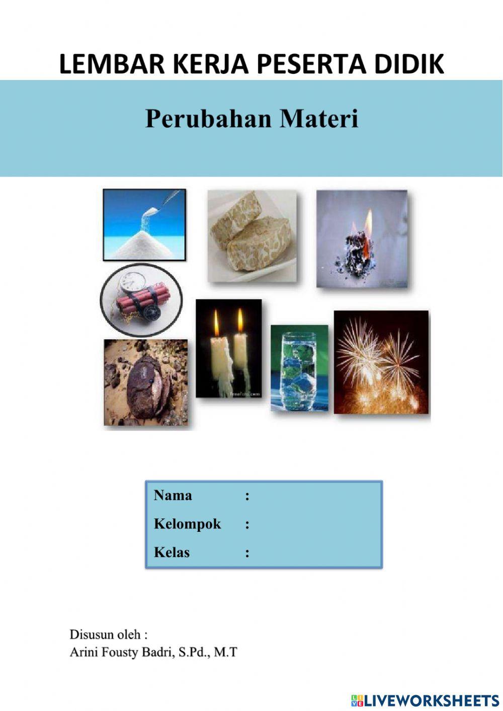 Perubahan Materi