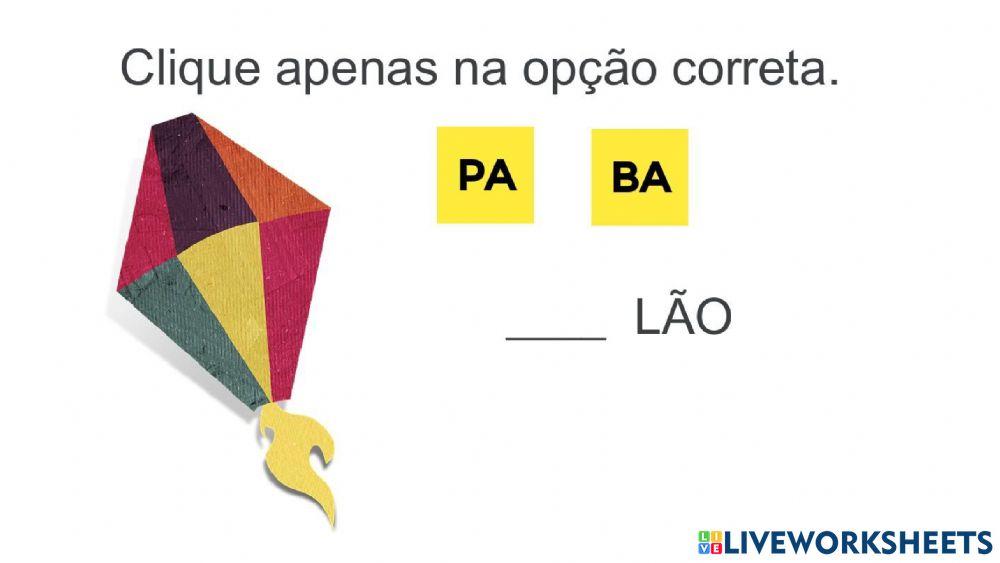Formação de palavras