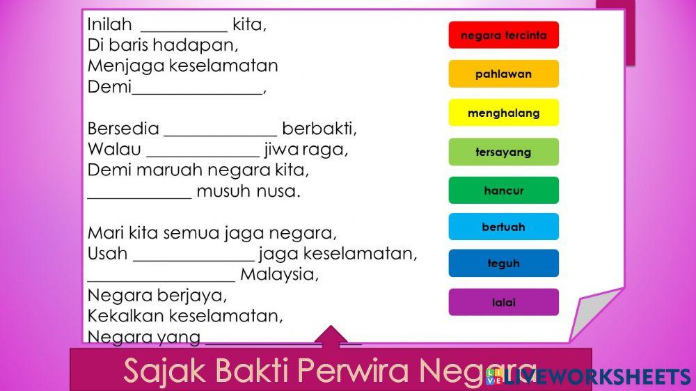 Sajak Bakti Perwira