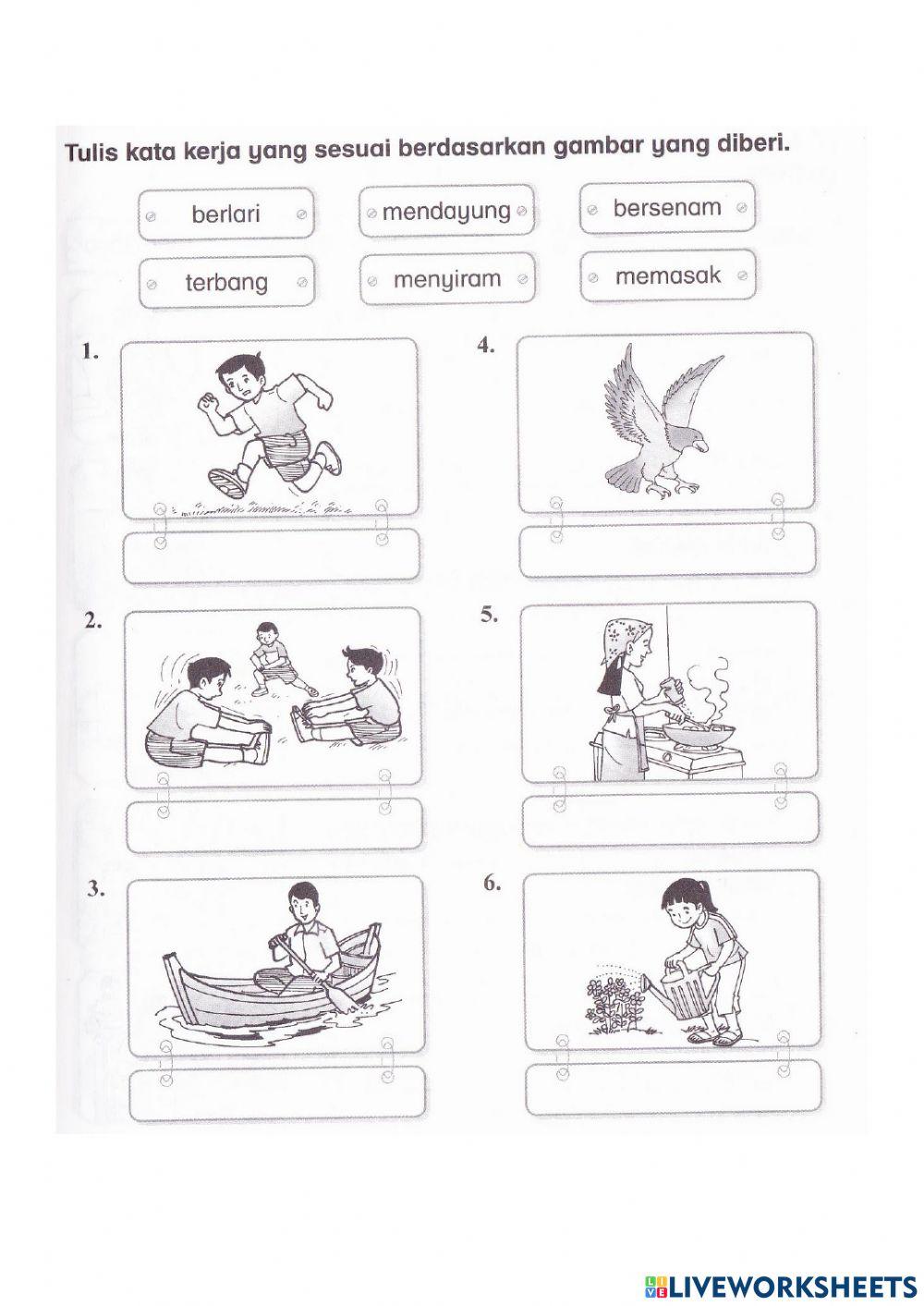 Latihan kata kerja 1