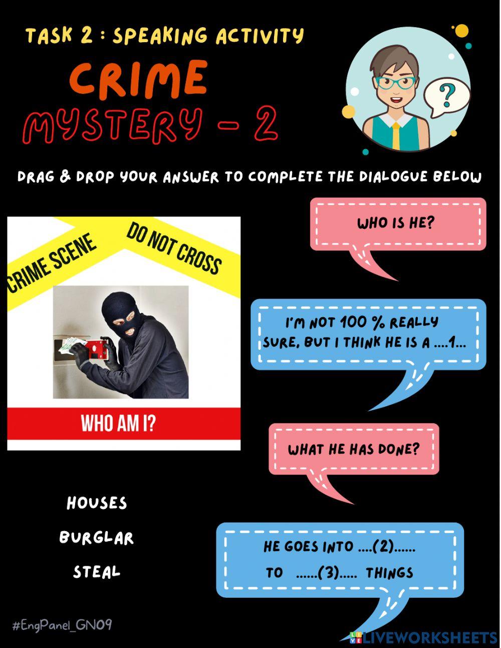 GN09 Speaking Skill - Crime Mysteries (Part 1)