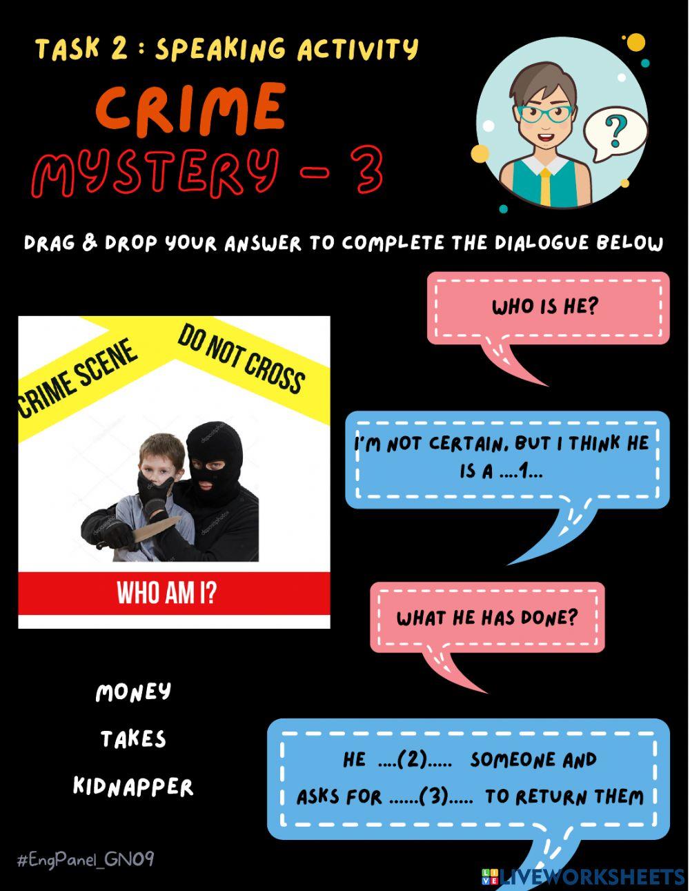 GN09 Speaking Skill - Crime Mysteries (Part 1)