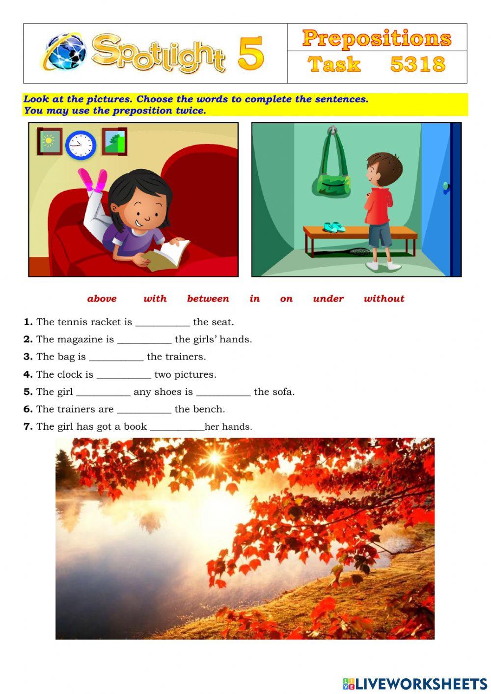 Spotlight 5 Task 5318