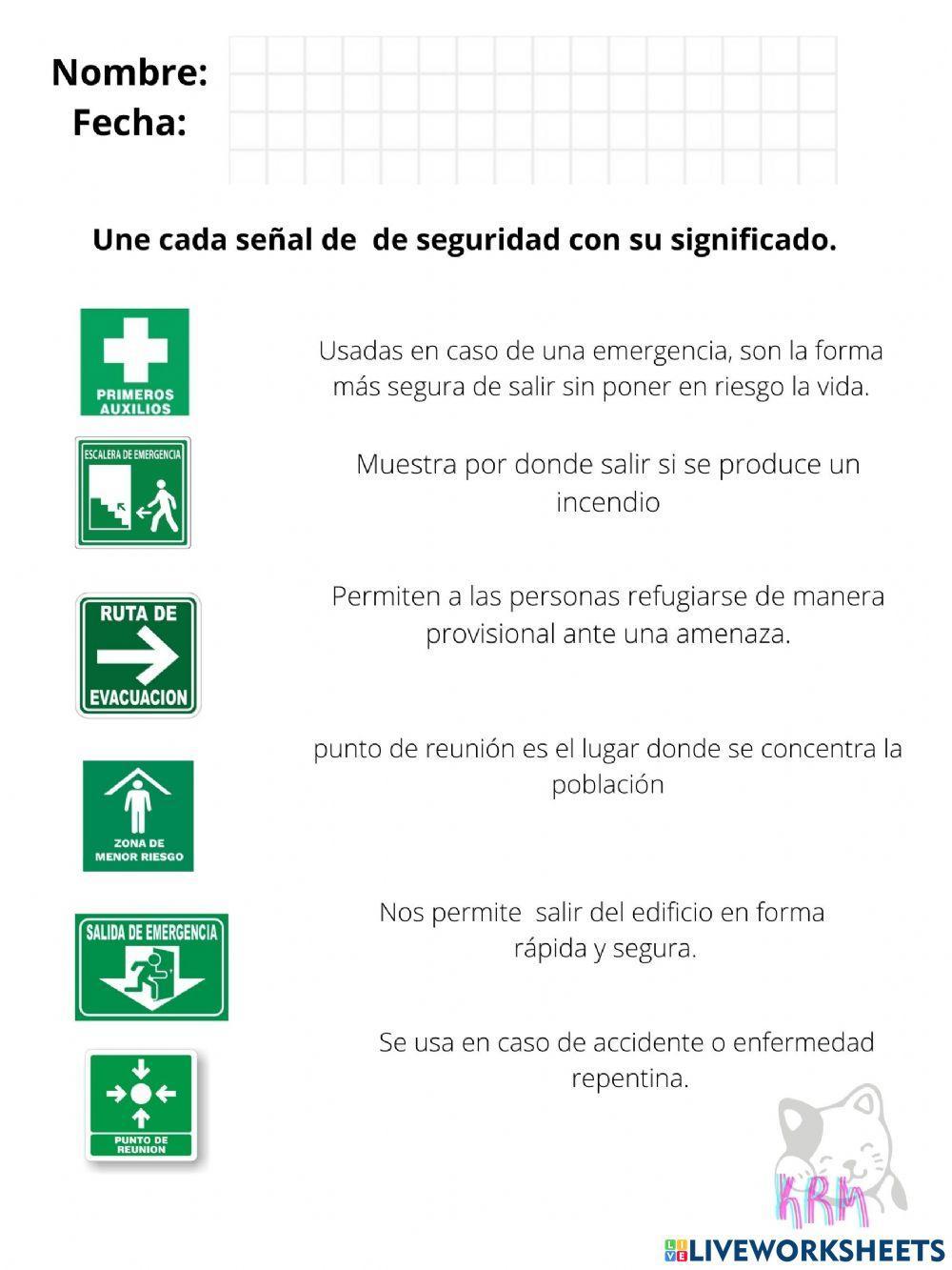 Señales de seguridad