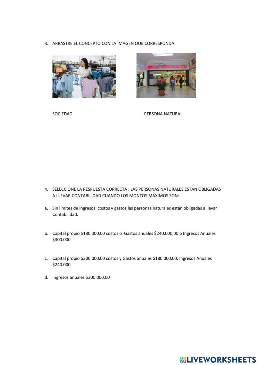 Contribuyentes obligados a llevar contabilidad