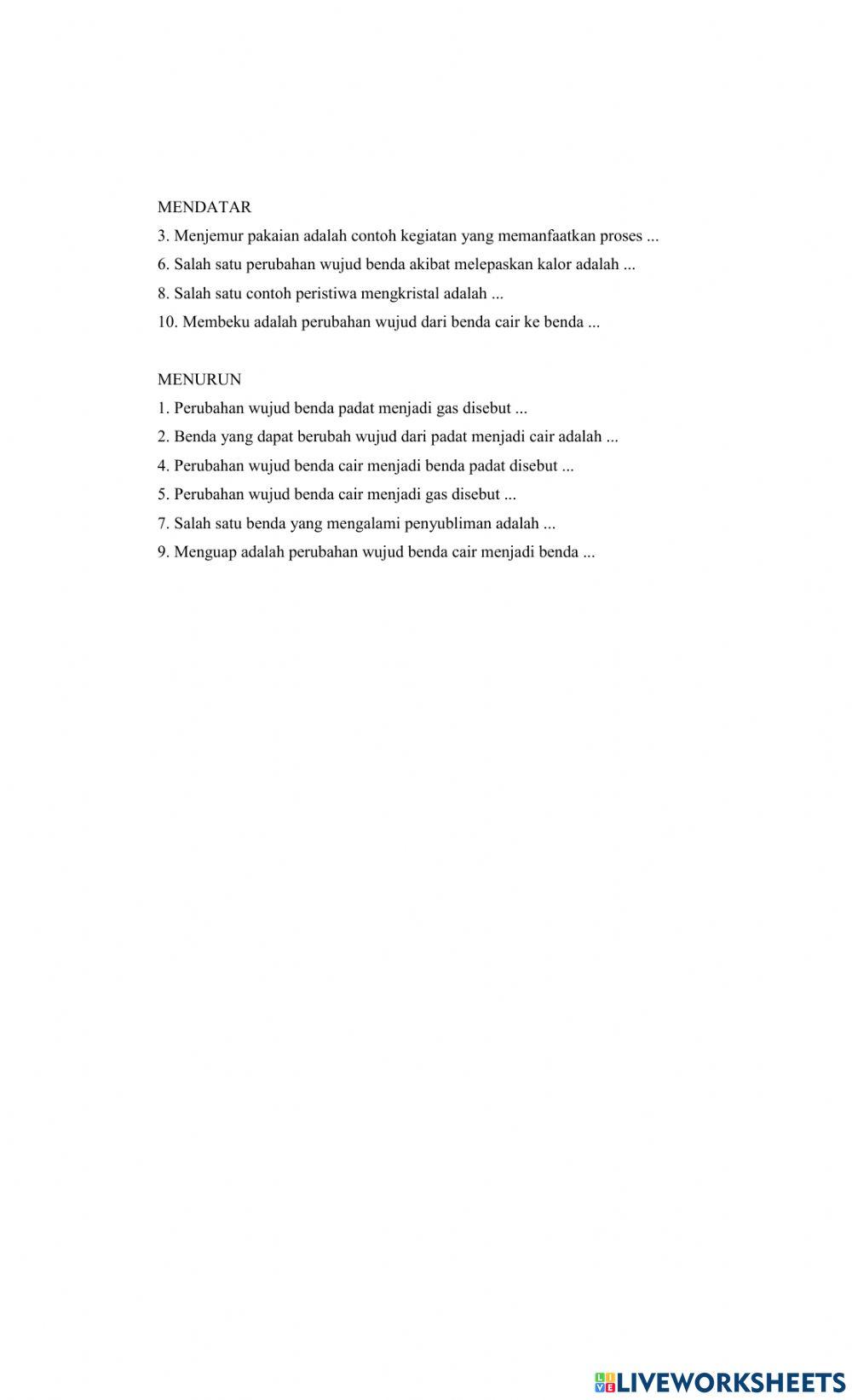 Lkpd perubahan wujud benda