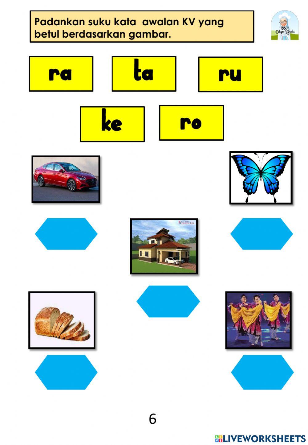 Buku Latihan Suku Kata 2