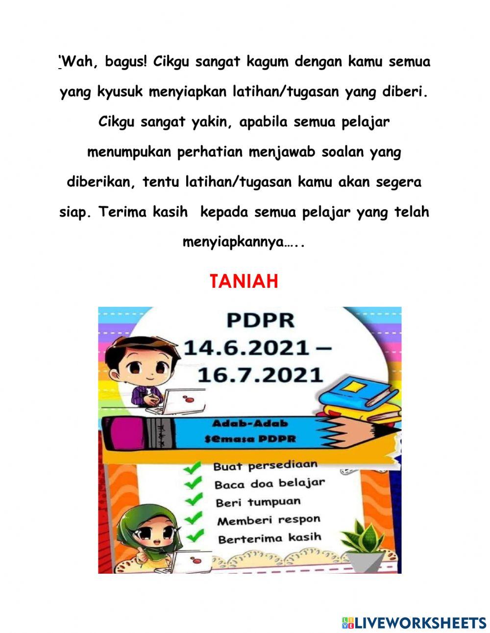 Unit 12  : Bagai Aur Dengan Tebing