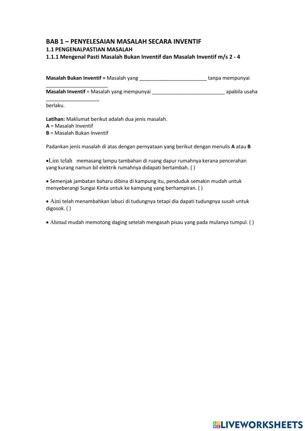 Pengenal pastian masalah