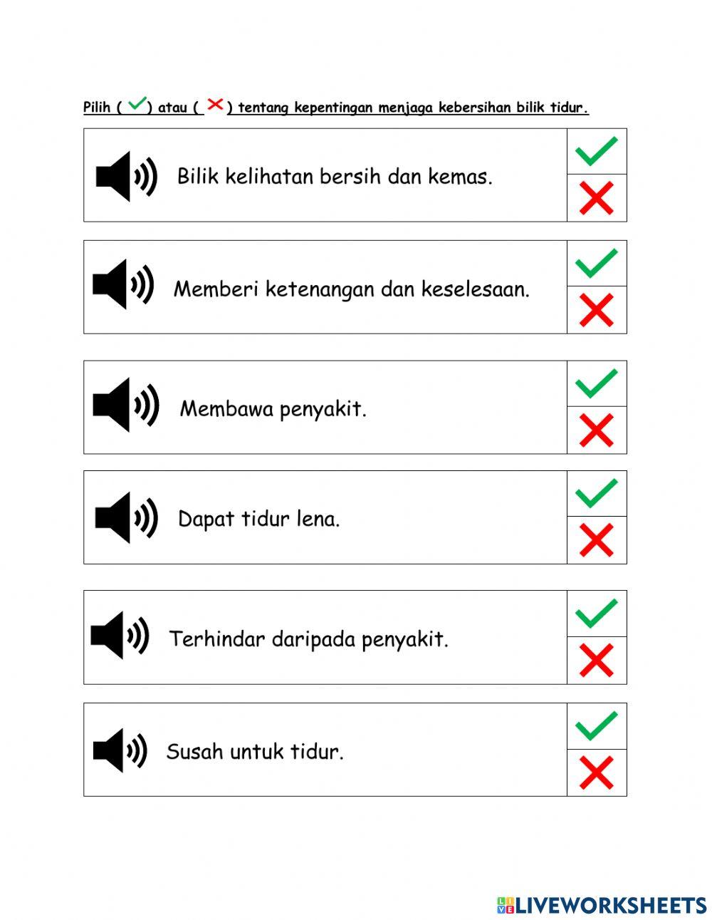 Kepentingan menjaga kebersihan bilik tidur