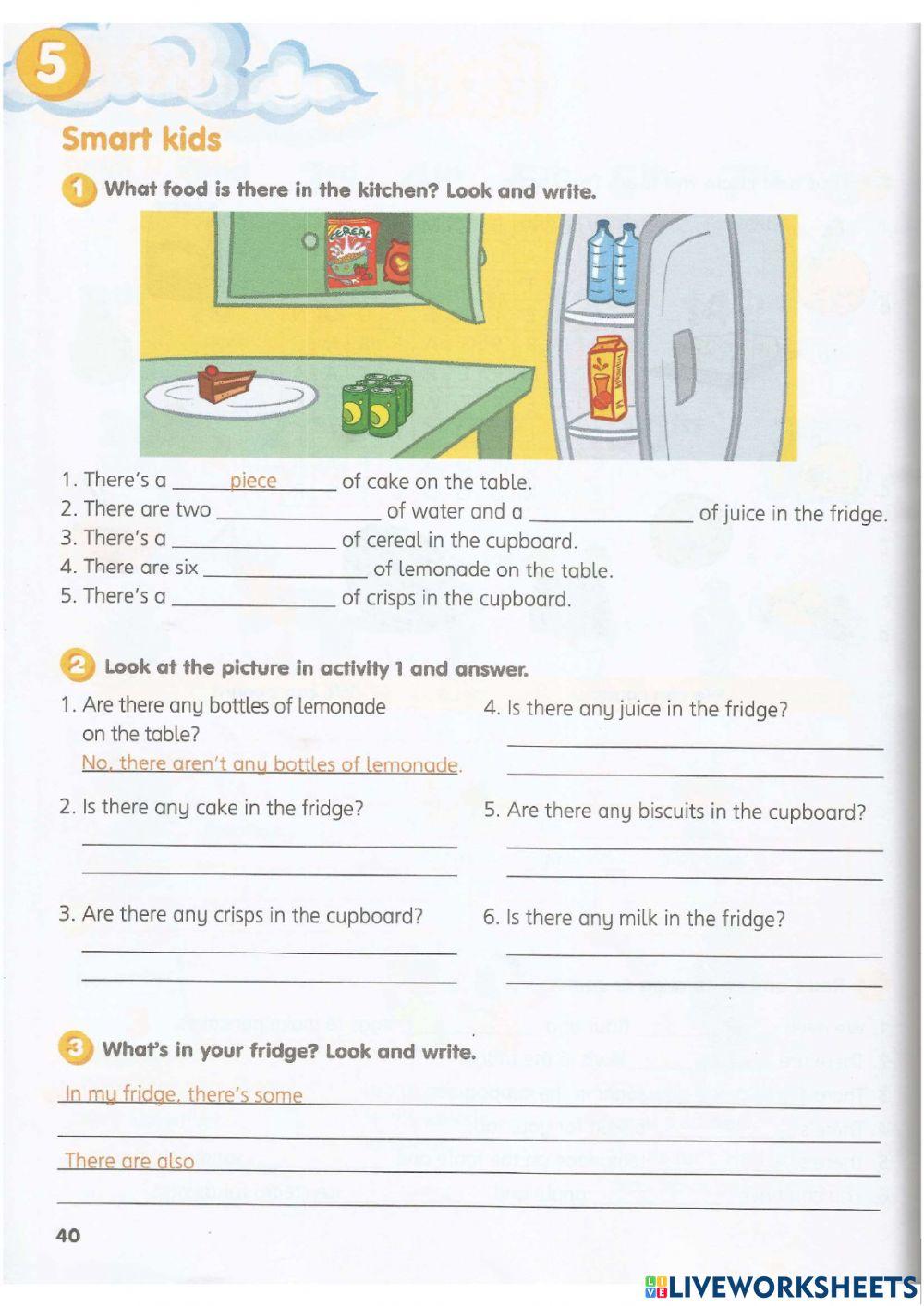 Cefr english year 4 activity book page 40