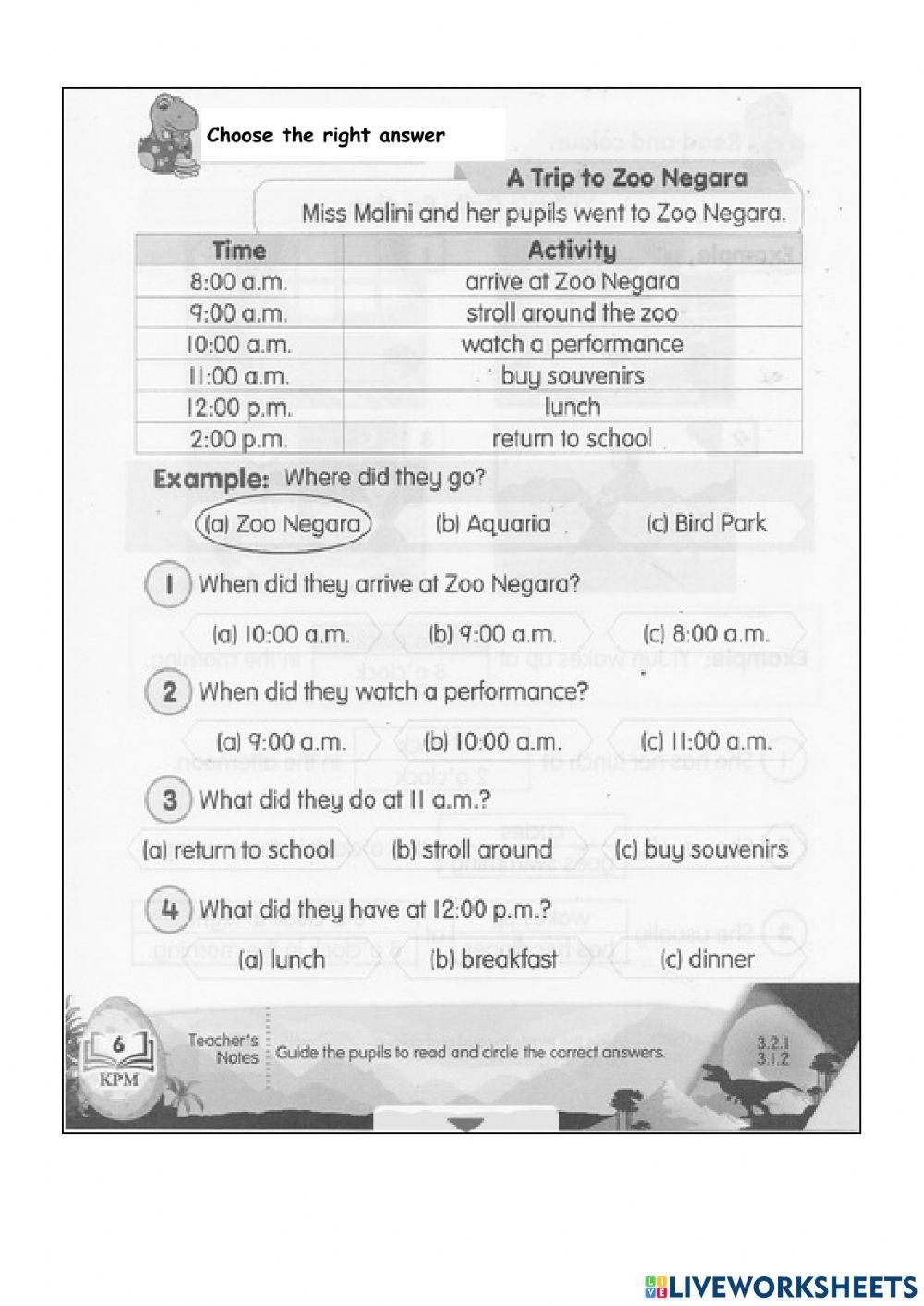 Choose the right answer