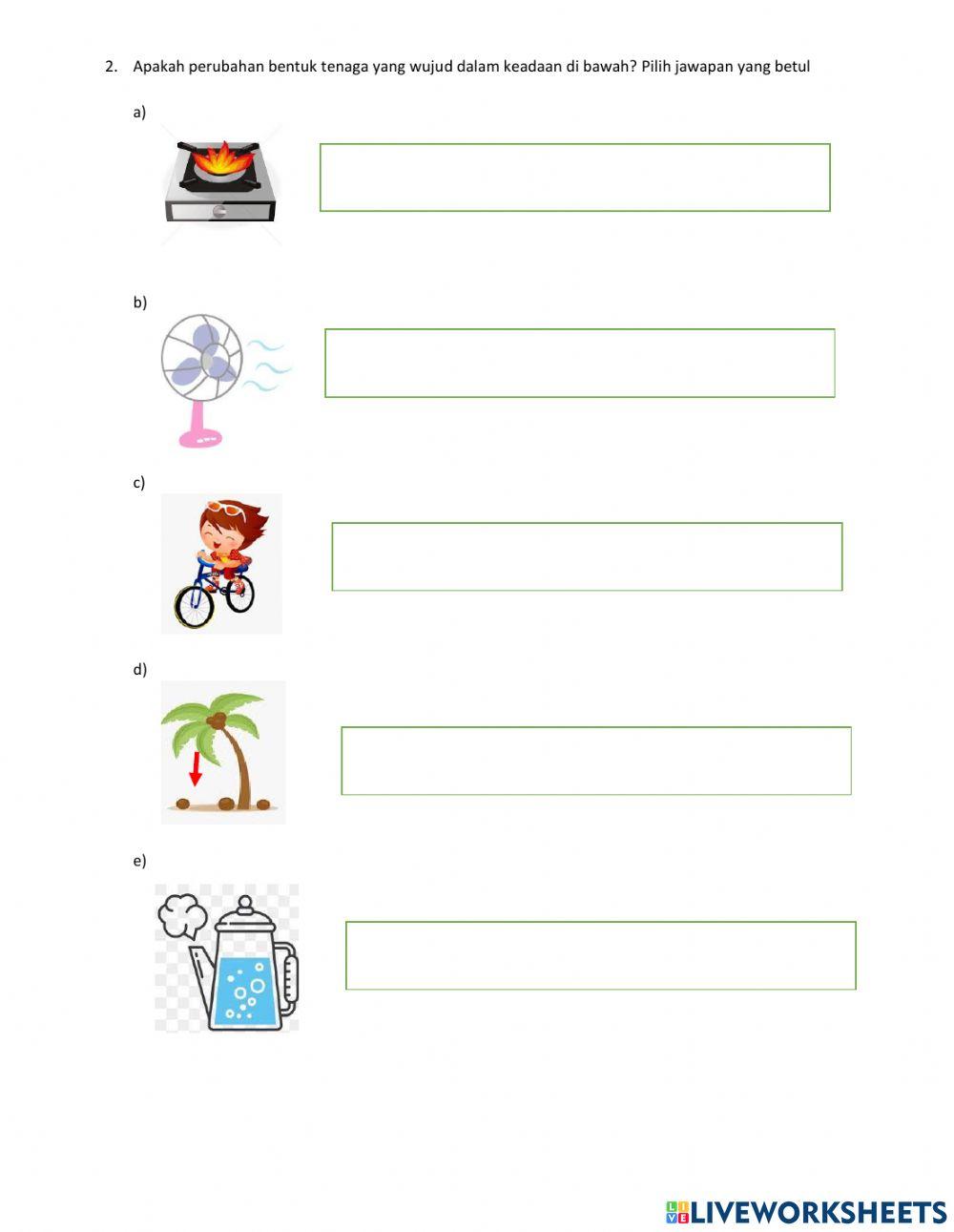 Perubahan Bentuk Tenaga