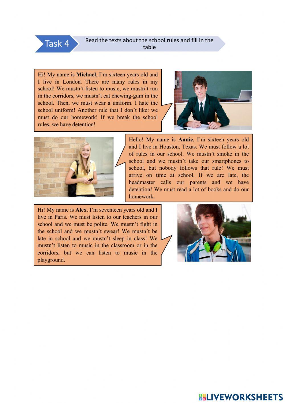 Unit 3 (Places in City) - Task 4