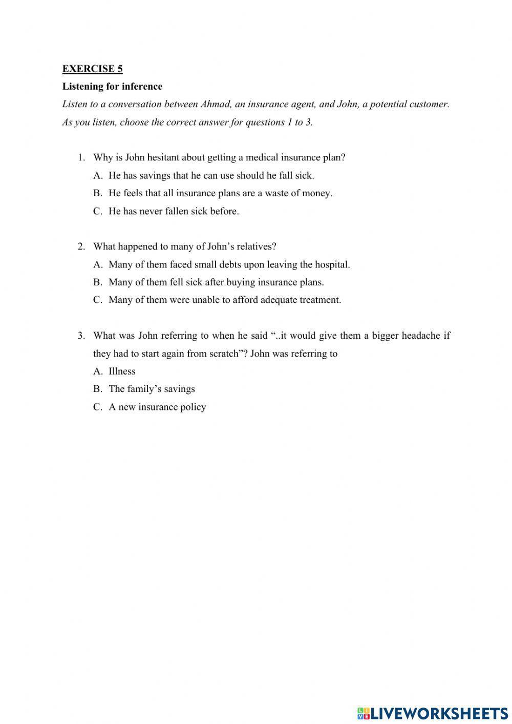 MUET-CEFR Listening Set 1