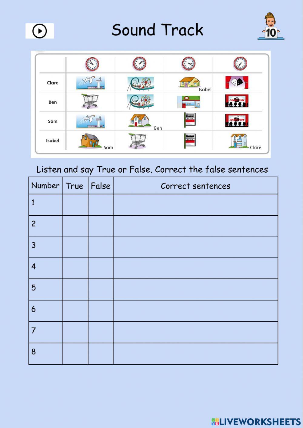 Tema 4 Sound Track Time Tiger