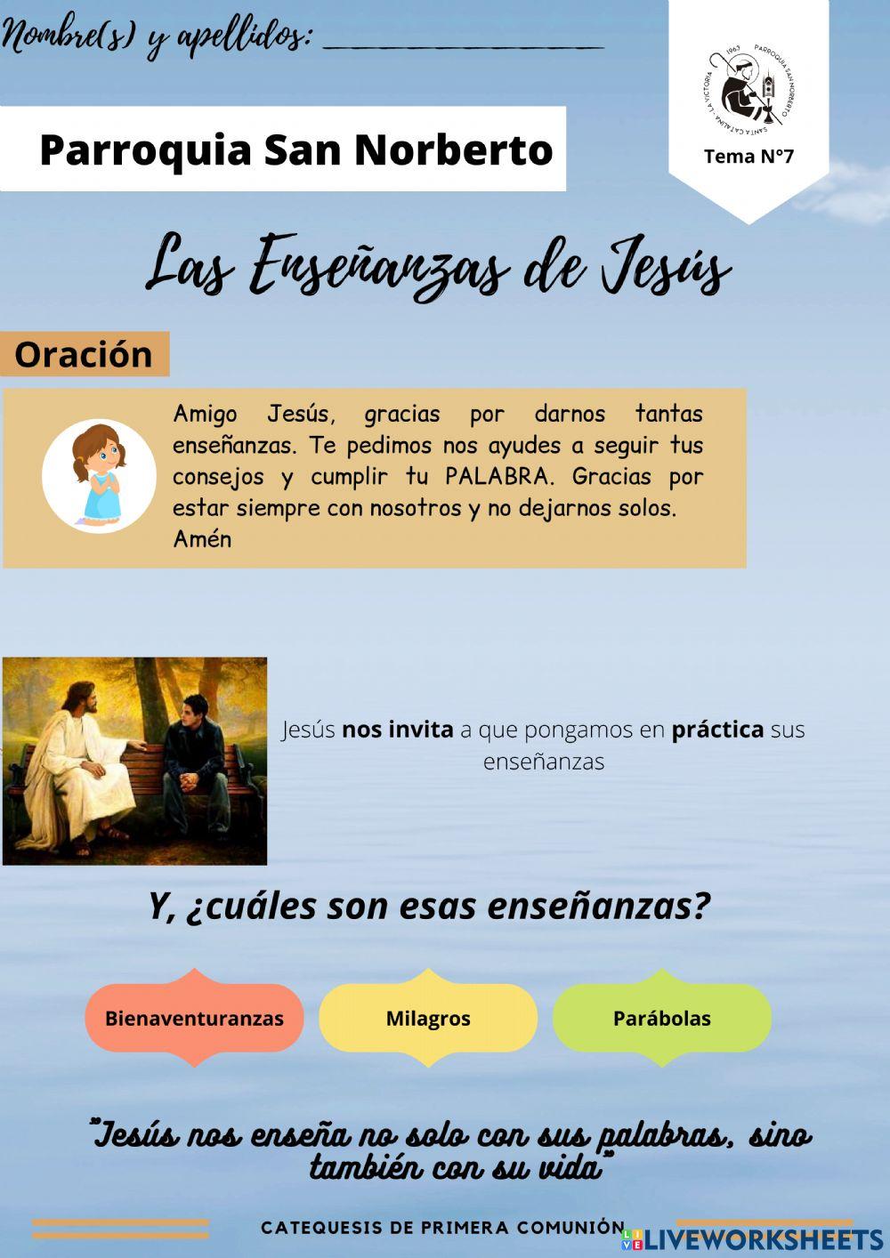 Tema 07: Las Bienaventuranzas