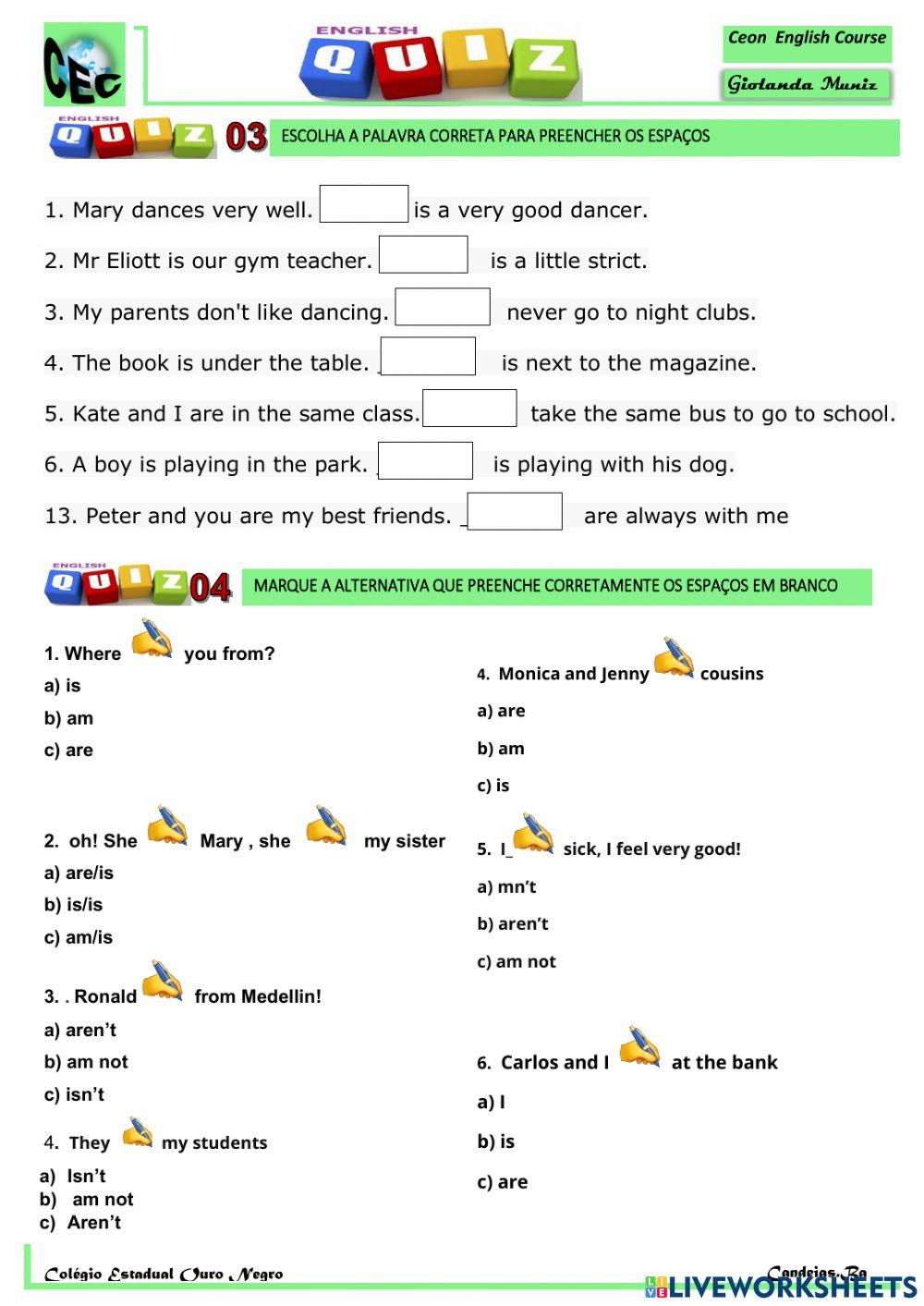 Avaliação diagnóstica