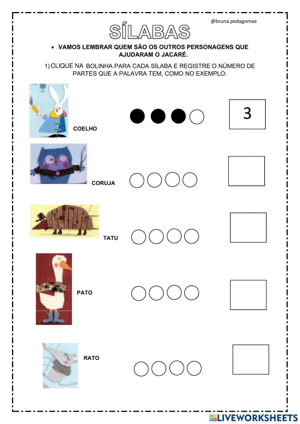 Consciência silábica