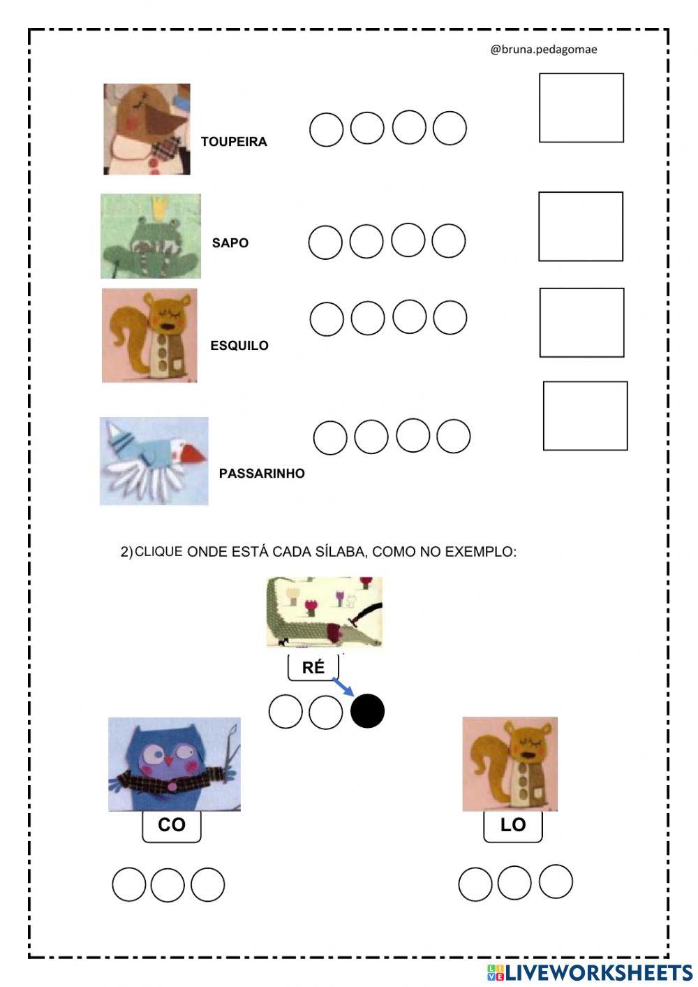 Consciência silábica