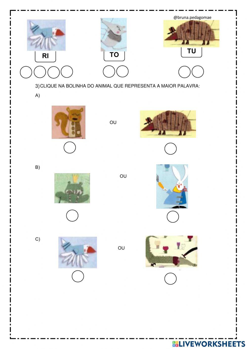 Consciência silábica