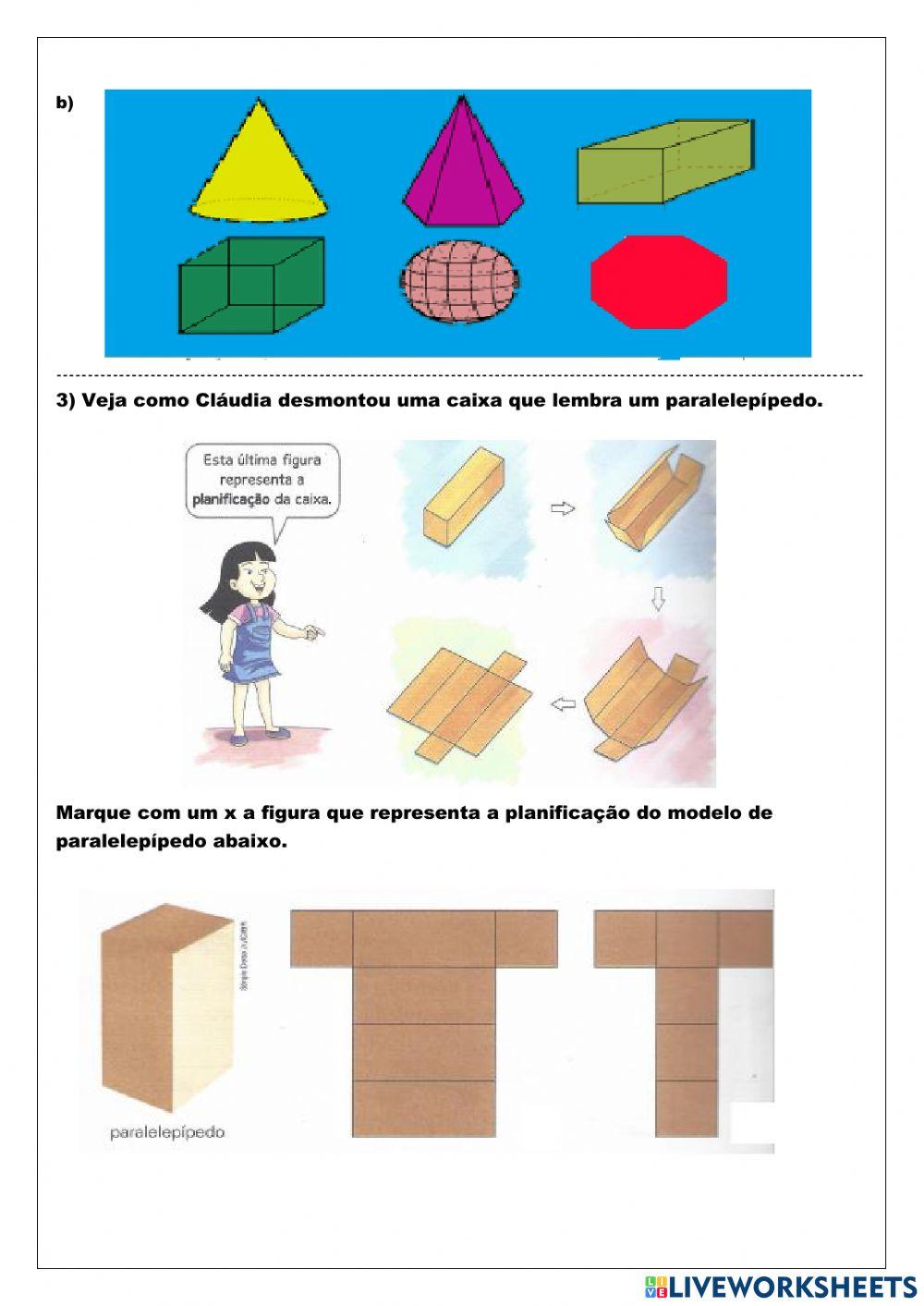 Figuras planas e espaciais
