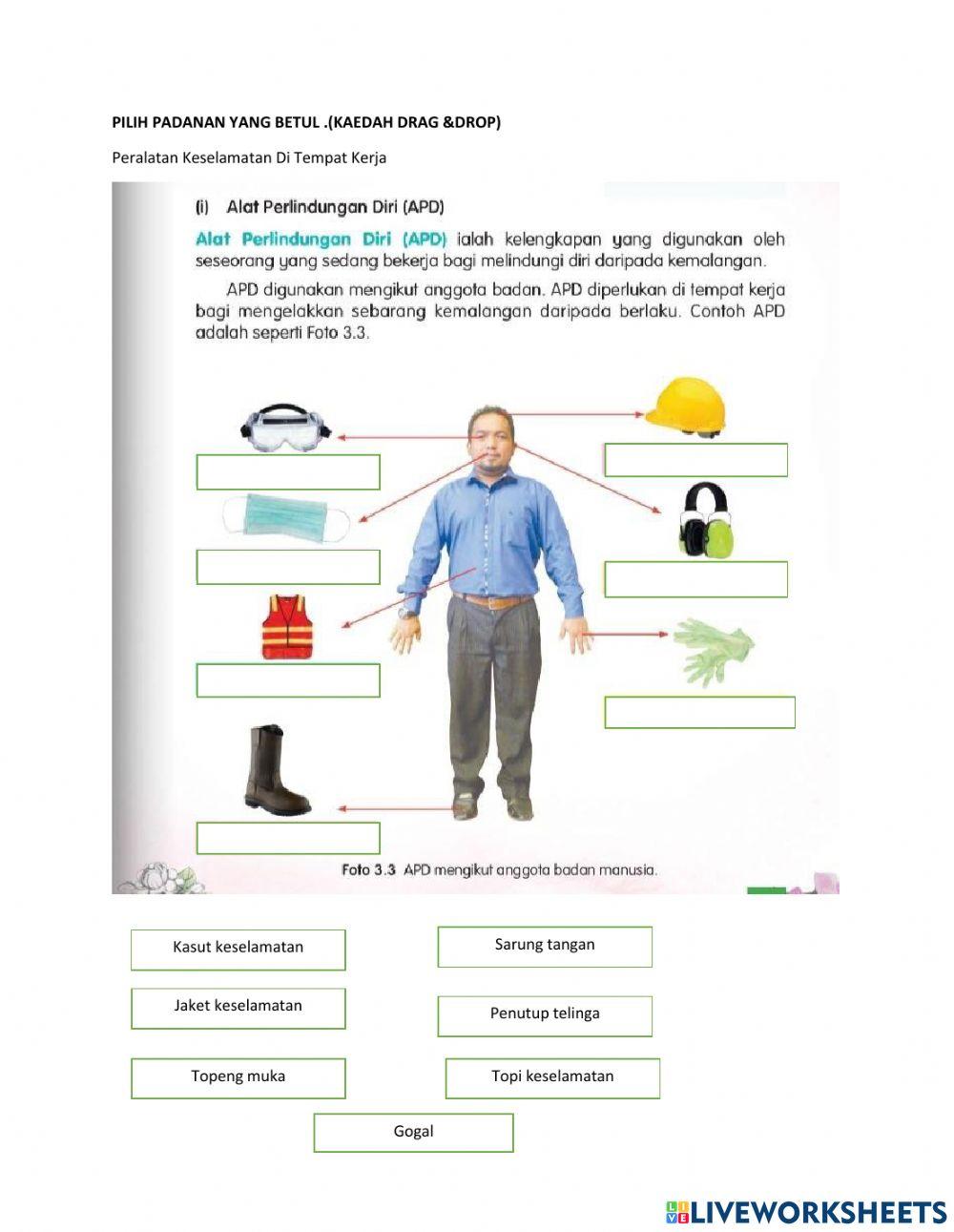 Alat Perlindungan Diri (APD)