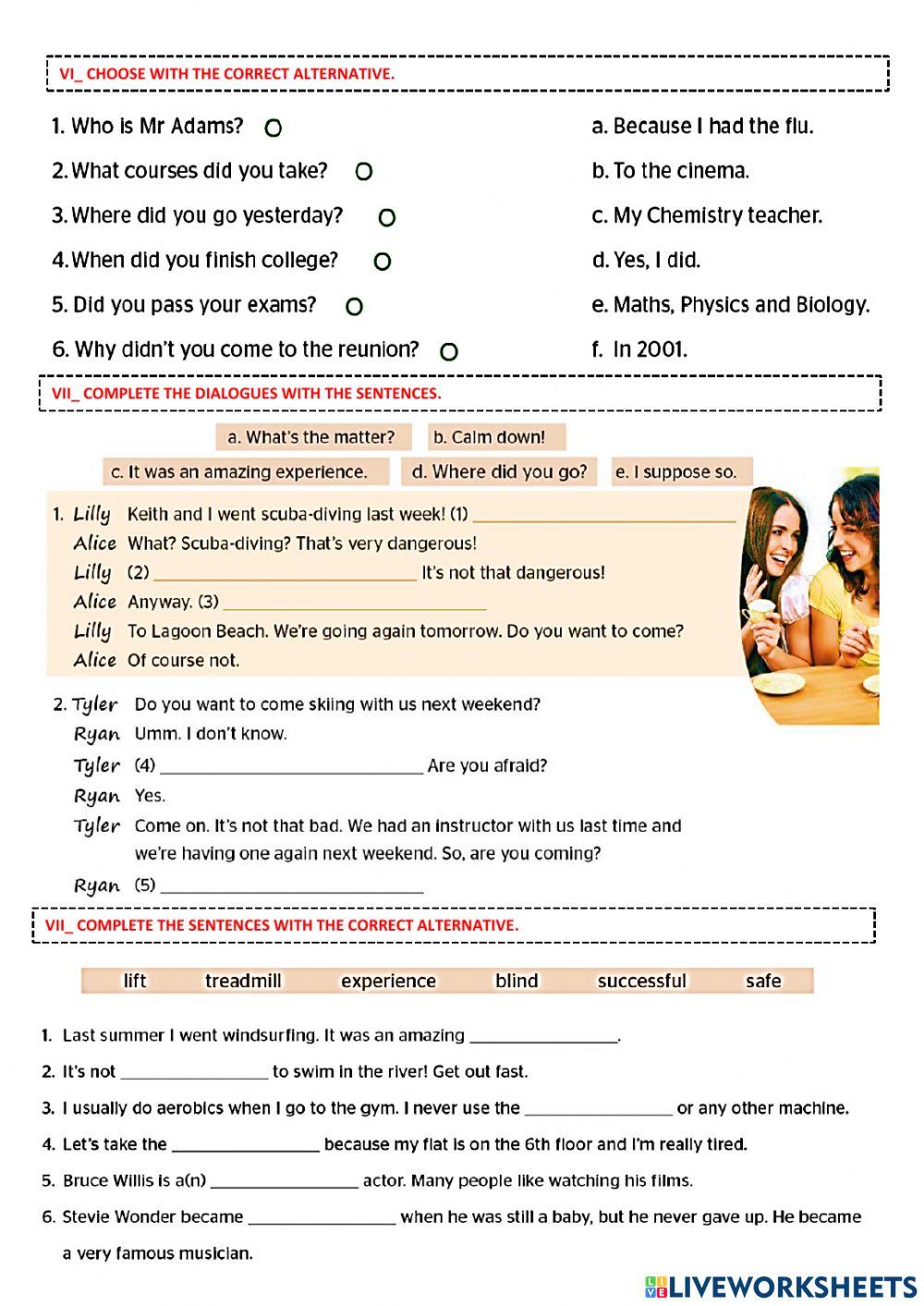 ELEMENTARY 5 - Mod5 - Vocabulary Exam