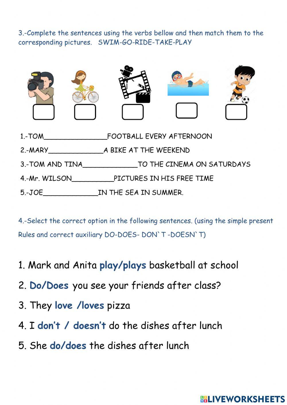 Assesment unit 1 7º grade
