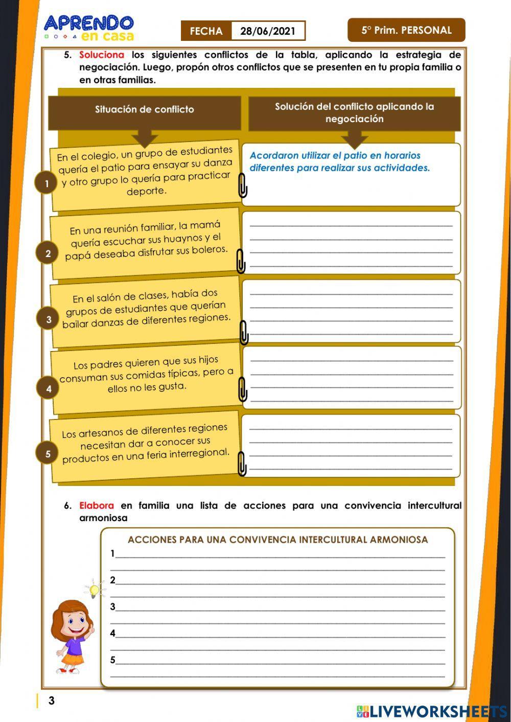 La solución de conflictos como una propuesta para la convivencia intercultural armoniosa