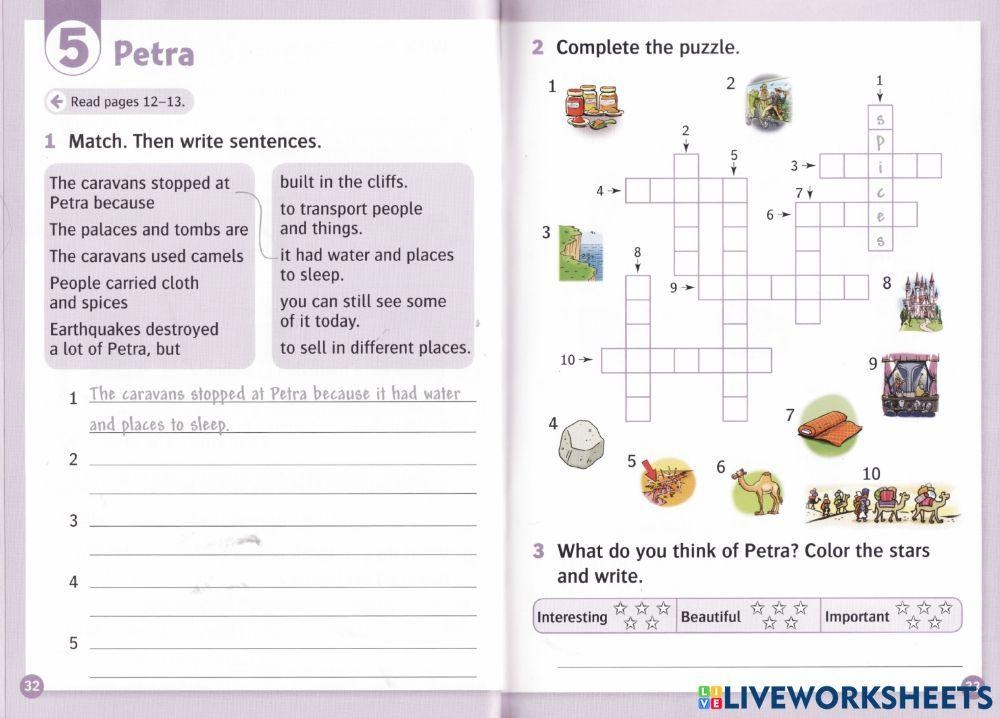 Wonders of the Past - Units 1 to 5