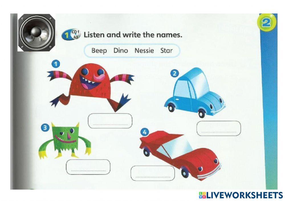 Year 1 lets play- monster