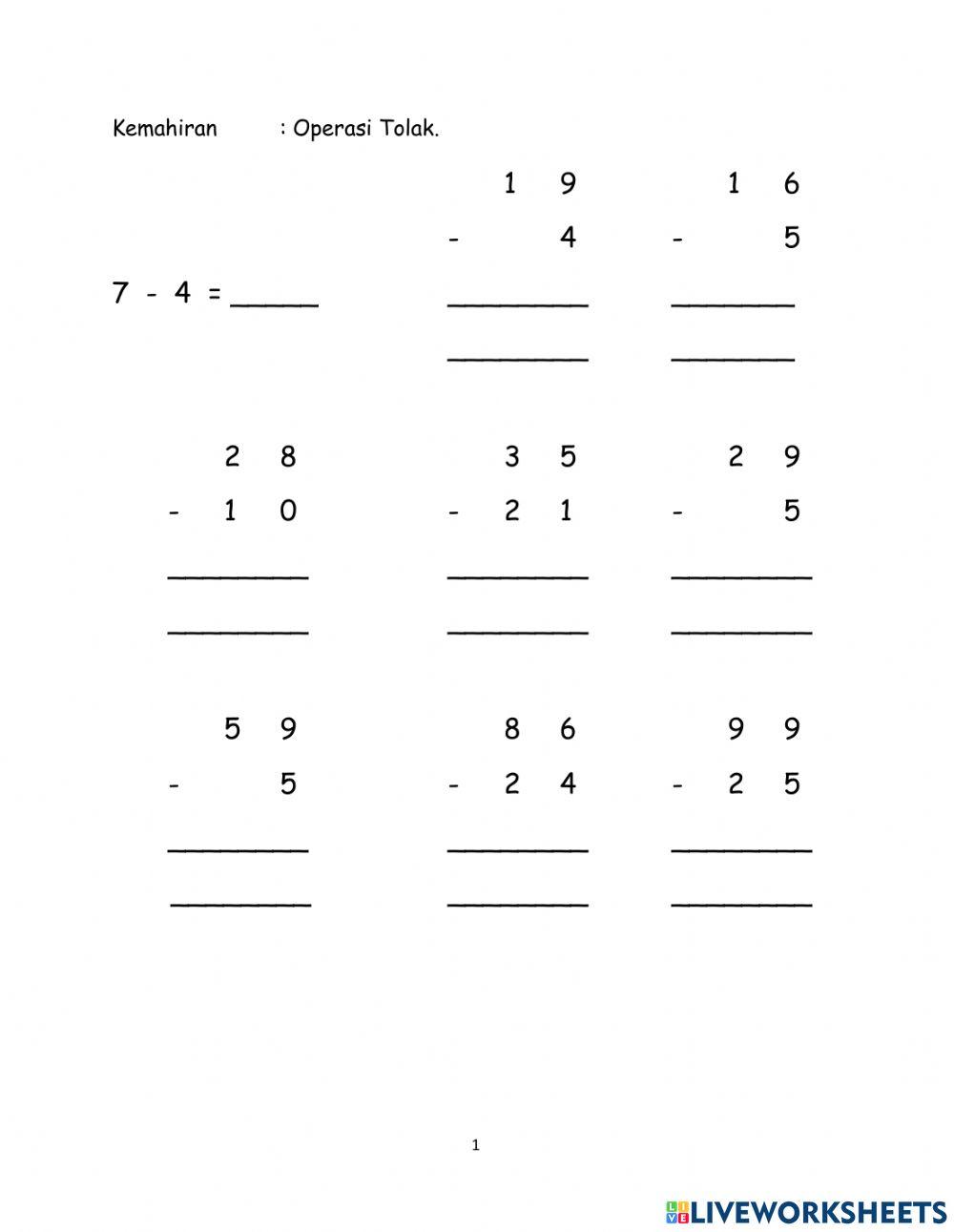 Operasi tolak SK chalok