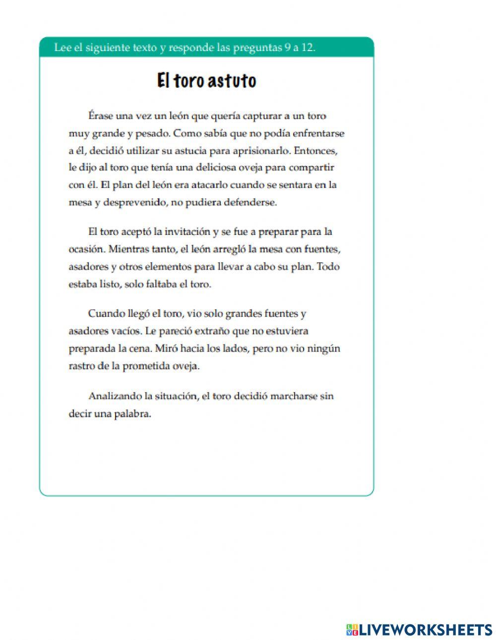 Prueba DIA escritura 2do básico