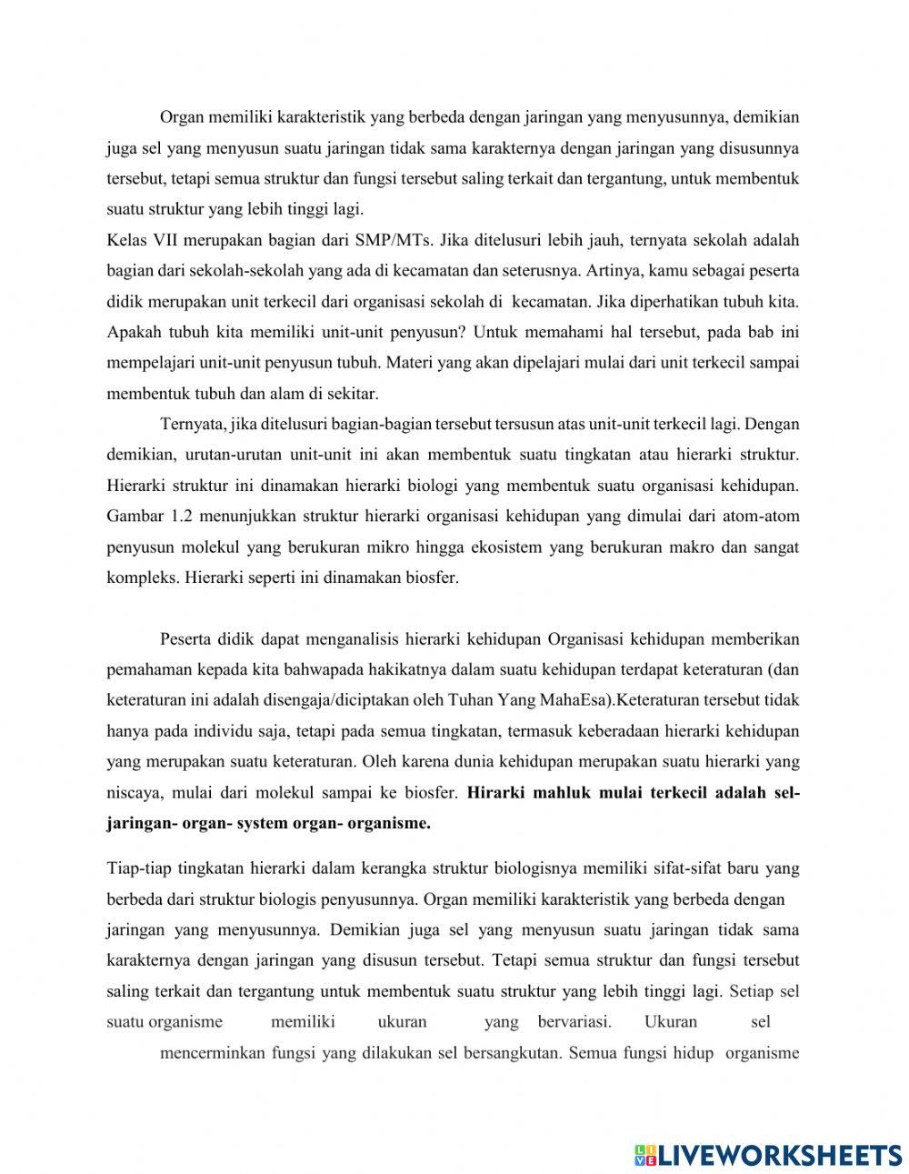 Lkpd ipa kelas vii smp